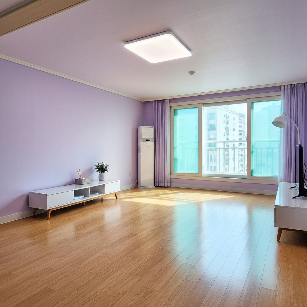 거실 청소 청소 후