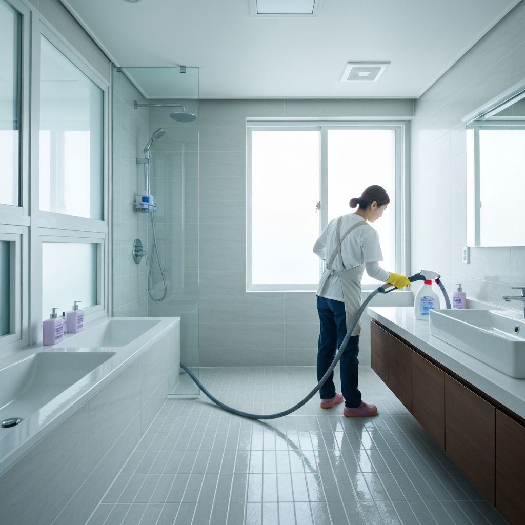 청소 작업 현장 5